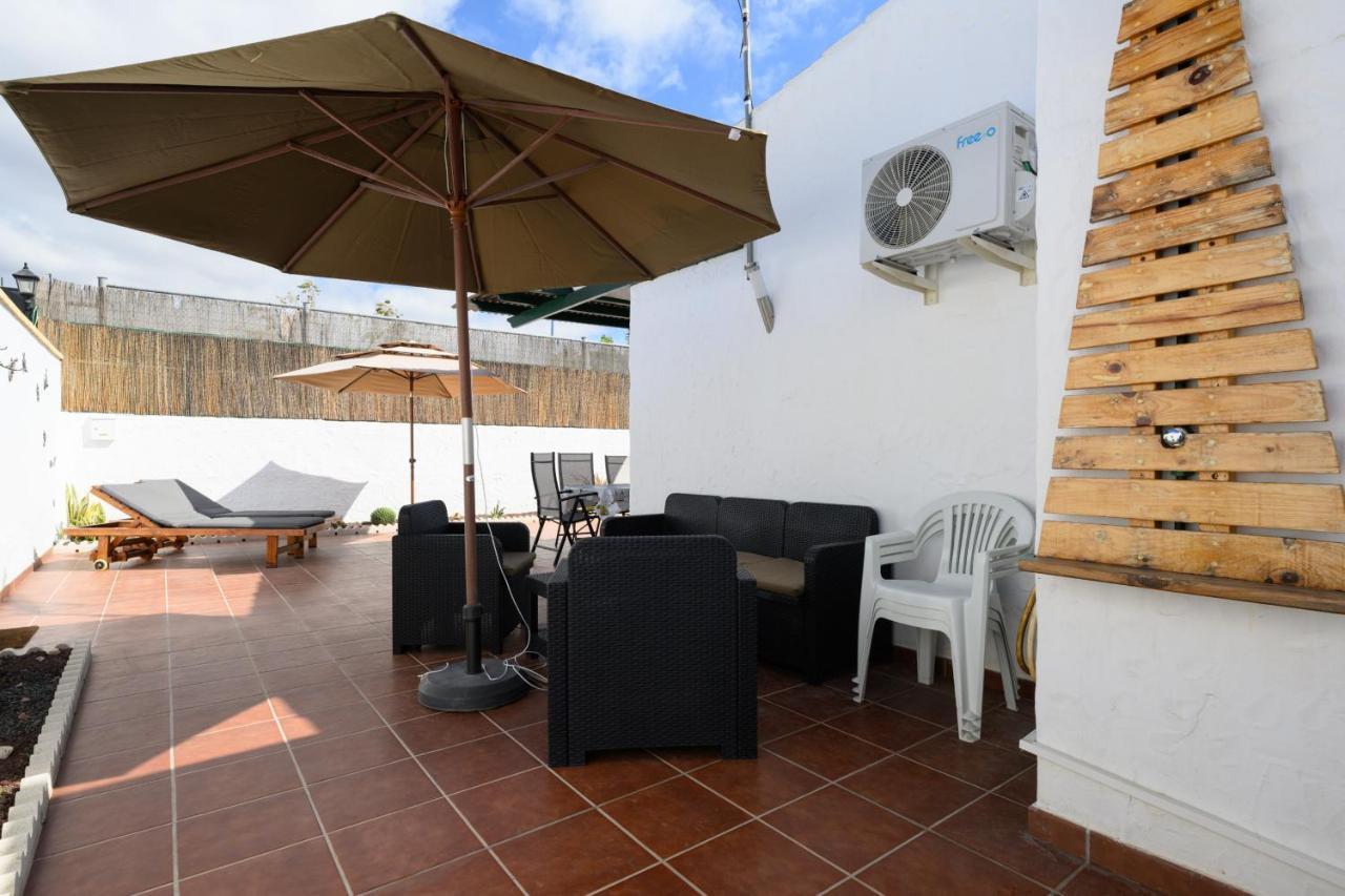Private Chill-Out Terrace Bungalow - Pool San Bartolomé 外观 照片