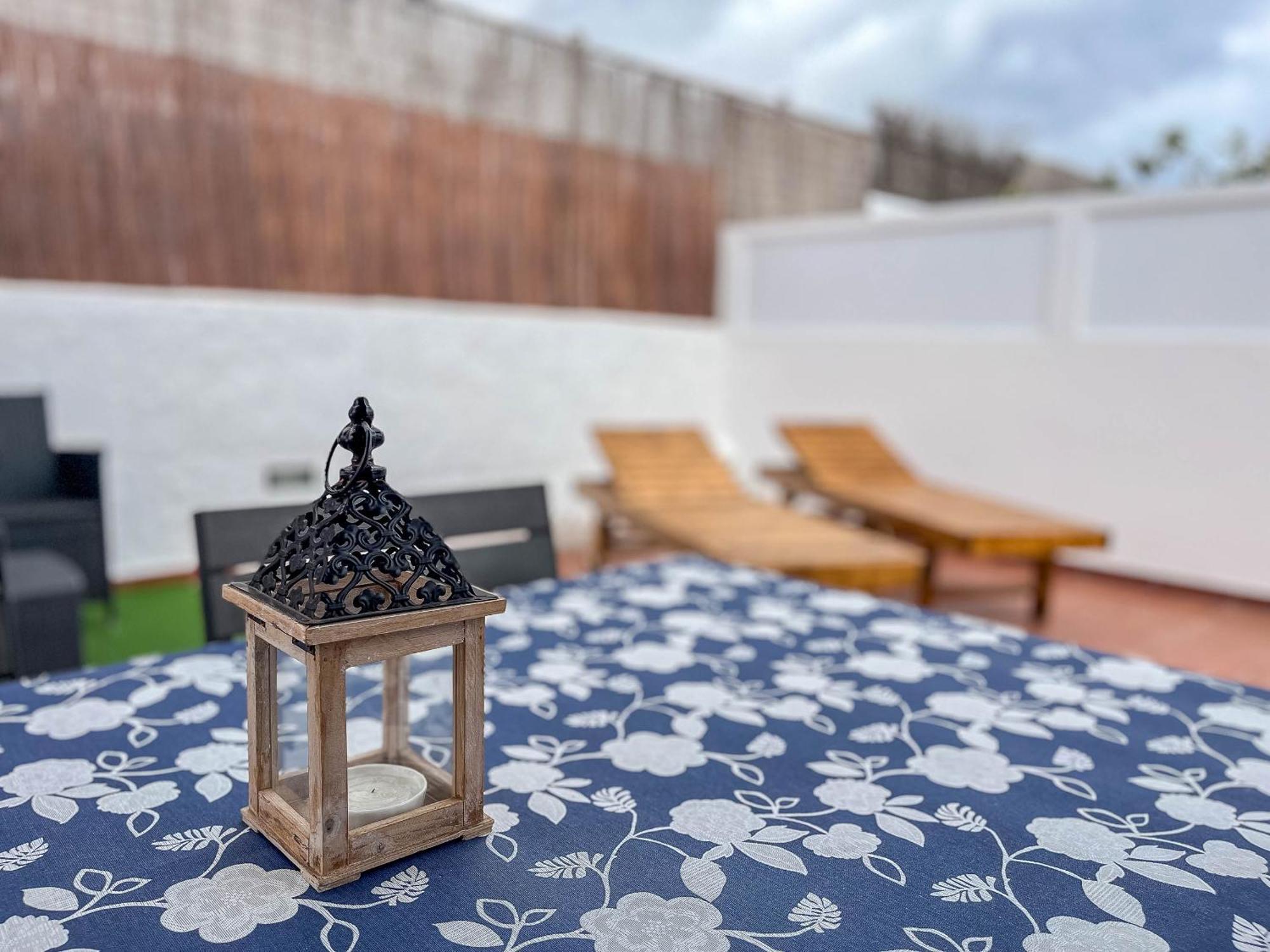 Private Chill-Out Terrace Bungalow - Pool San Bartolomé 外观 照片