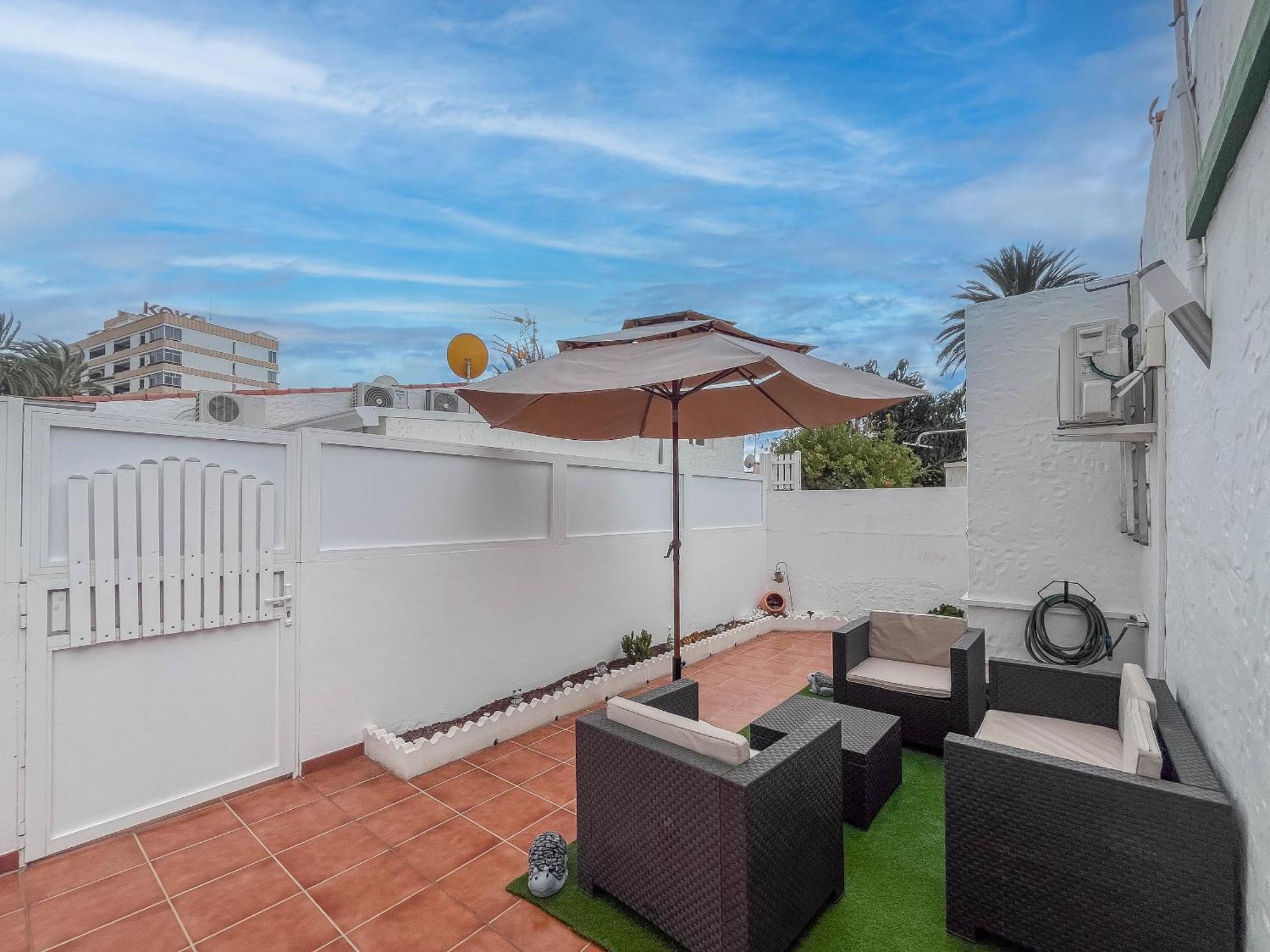 Private Chill-Out Terrace Bungalow - Pool San Bartolomé 外观 照片
